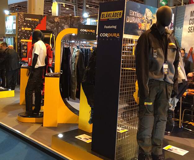 Cordura® Expo Protection Paris 2014 Background