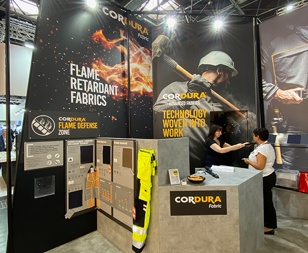 Cordura® A+A Dusseldorf 2019 Background