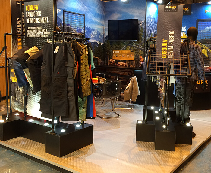 Cordura® Expo Protection Paris 2016 Background