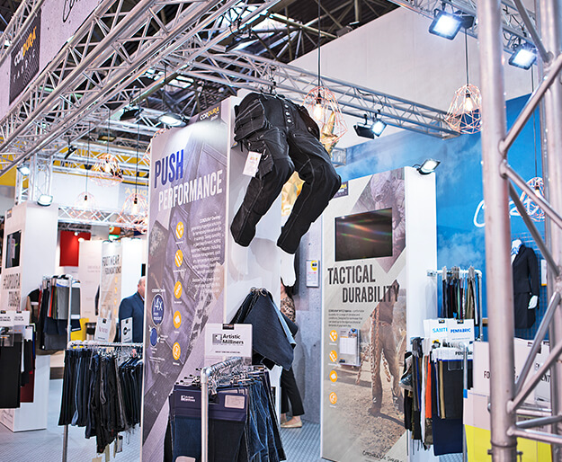 Cordura® A+A Dusseldorf 2017 Background